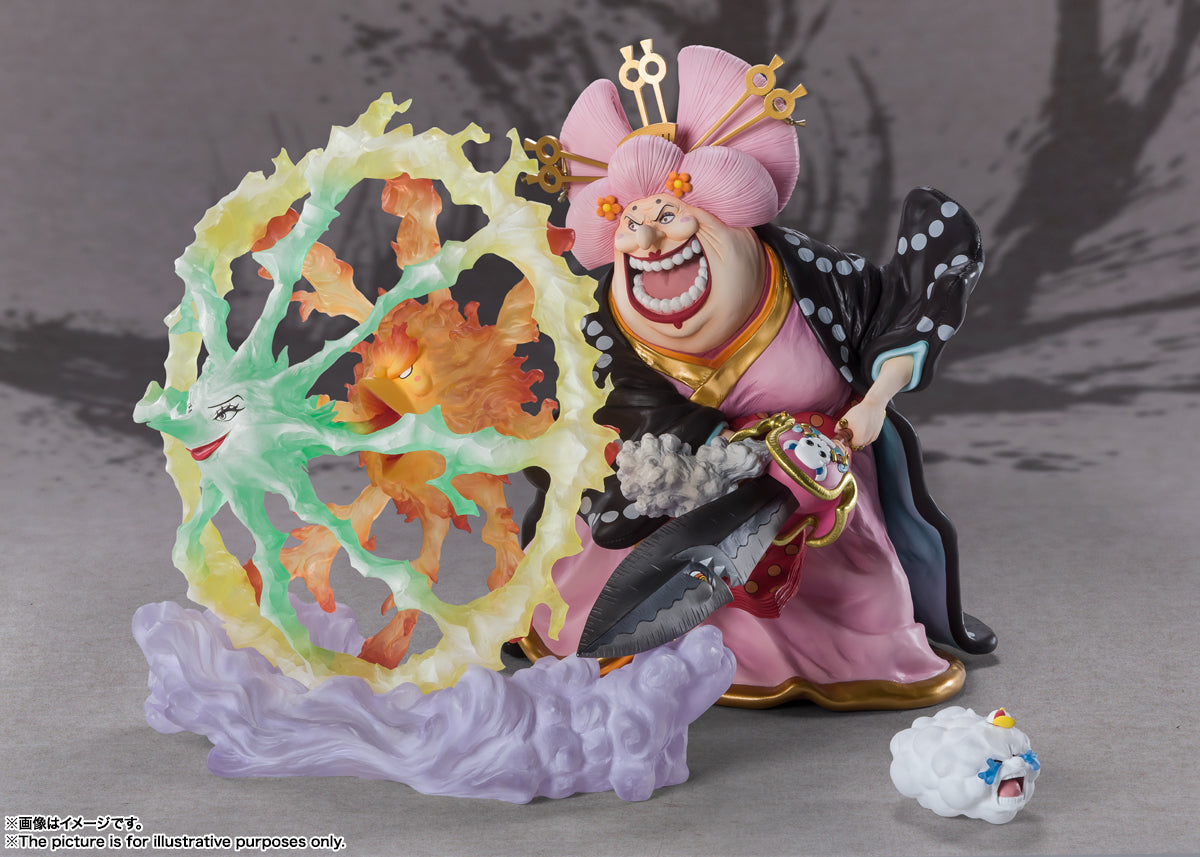 One Piece FiguartsZERO Extra Battle Charlotte Linlin -OIRAN OLIN Kampf der Monster auf Onigashima