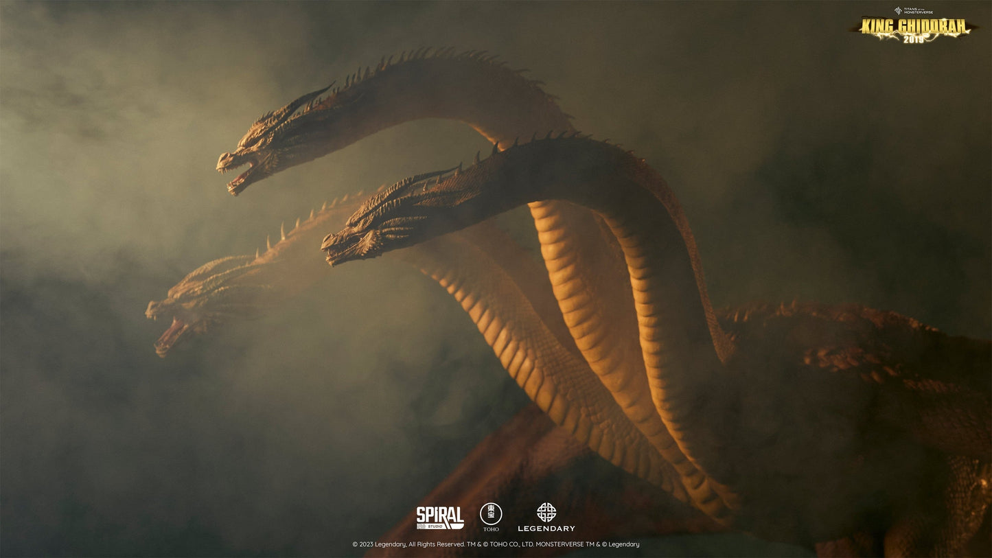 König Ghidorah (2019) Titanen des Monsterverse Statue von Spiral Studio