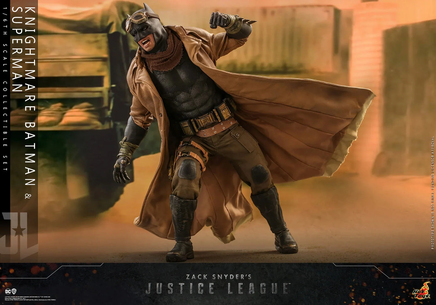 KNIGHTMARE BATMAN UND SUPERMAN Sechster Maßstab Figuren Set von Hot Toys
