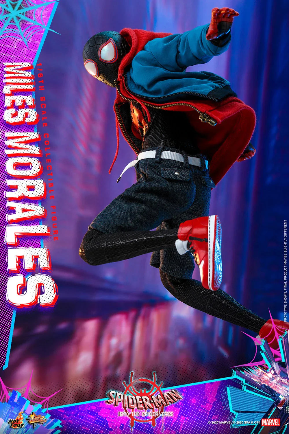 MILES MORALES Sechster Maßstab Figur von Hot Toys