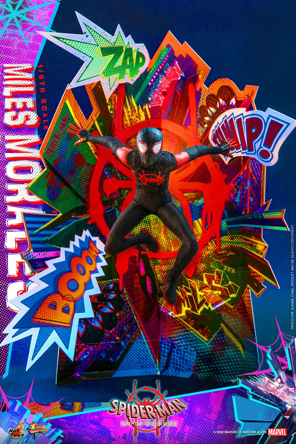 MILES MORALES Sechster Maßstab Figur von Hot Toys
