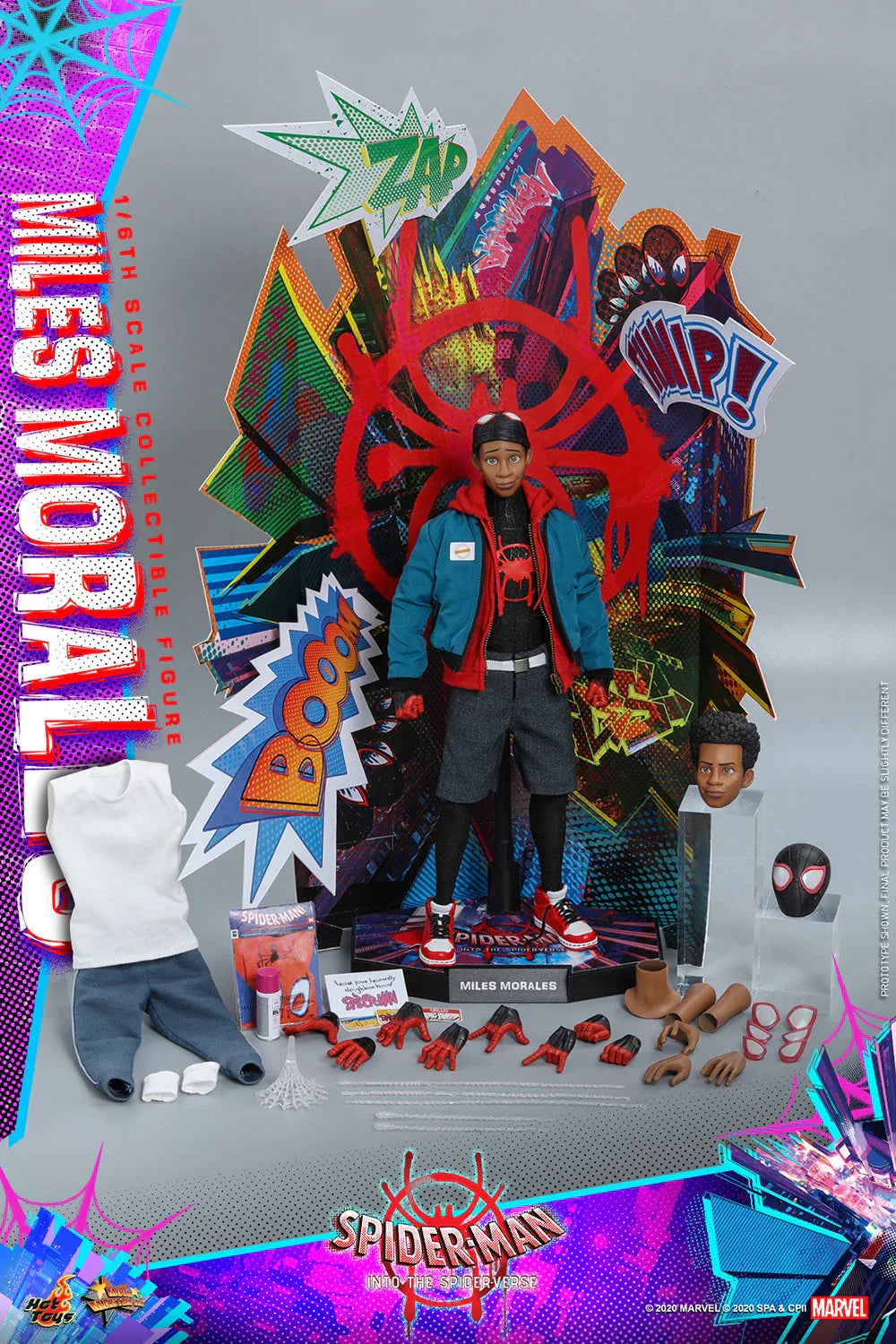 MILES MORALES Sechster Maßstab Figur von Hot Toys