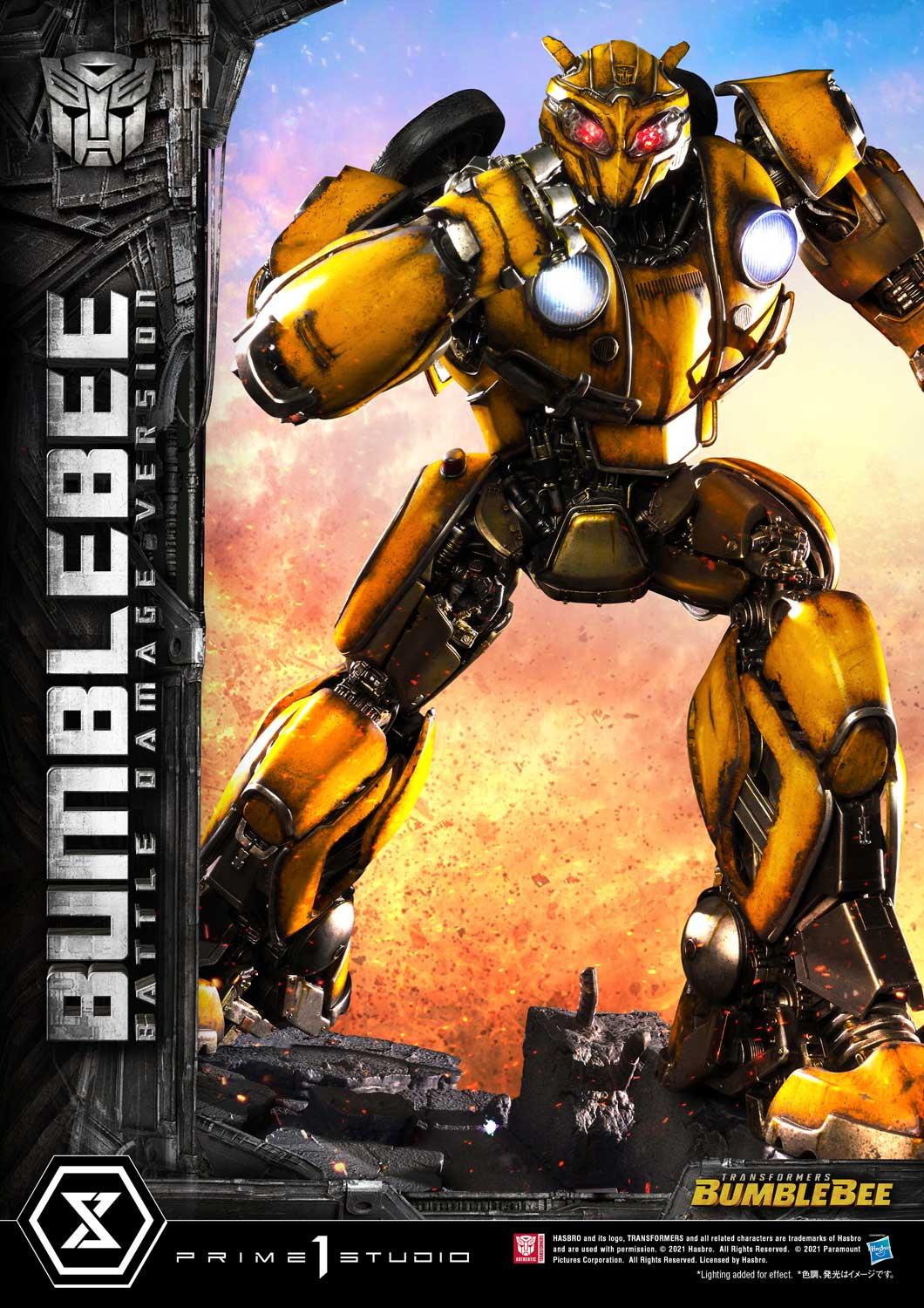 Bumblebee Kampfbeschädigte Version Statue von Prime 1 Studio