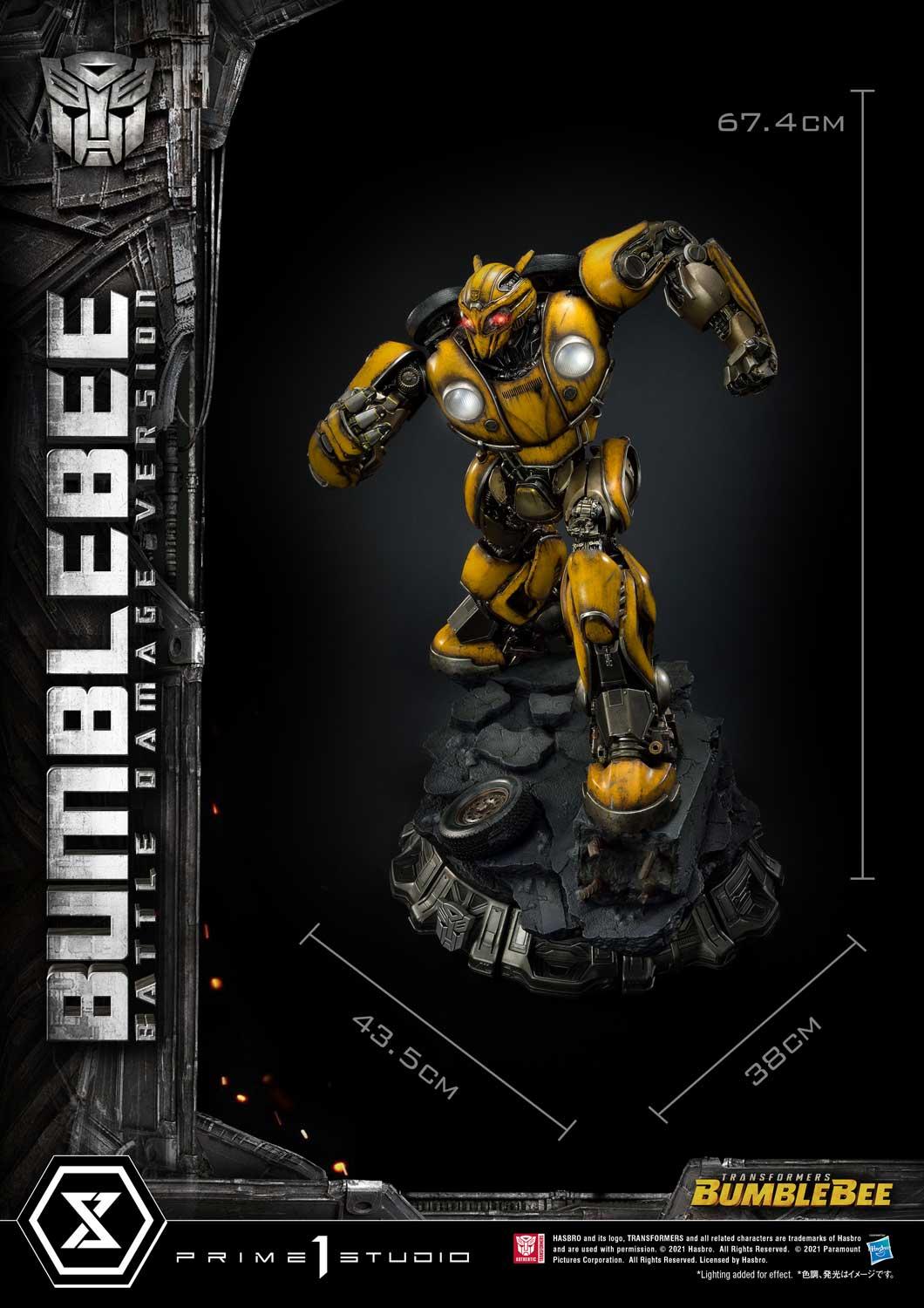 Bumblebee Kampfbeschädigte Version Statue von Prime 1 Studio