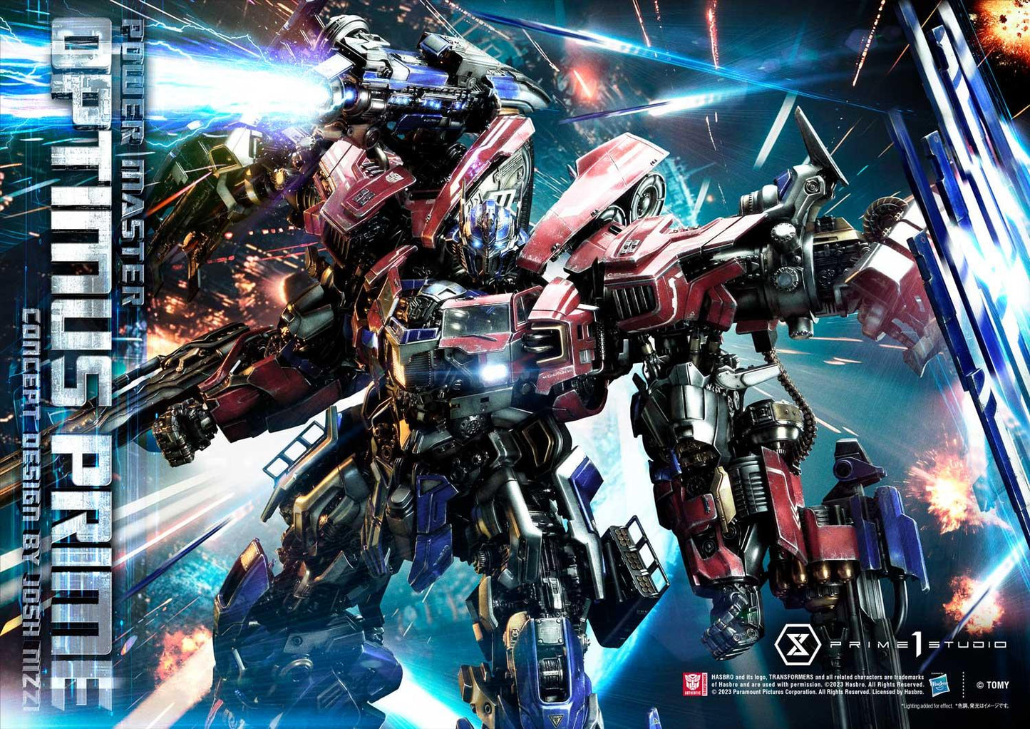Prime 1 Studios Power Master Optimus Prime Ultimate Bonus-Version