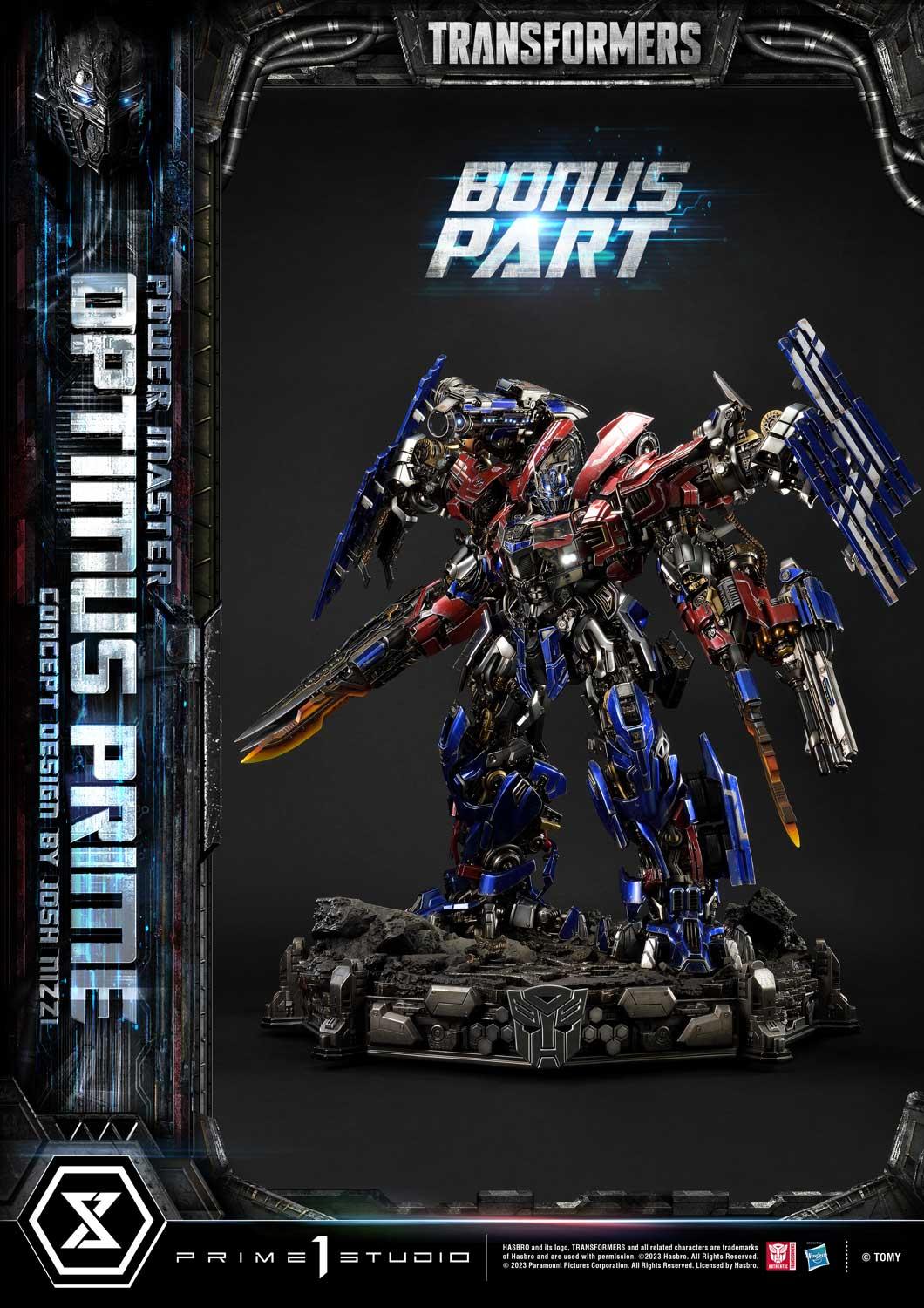 Prime 1 Studios Power Master Optimus Prime Ultimate Bonus-Version