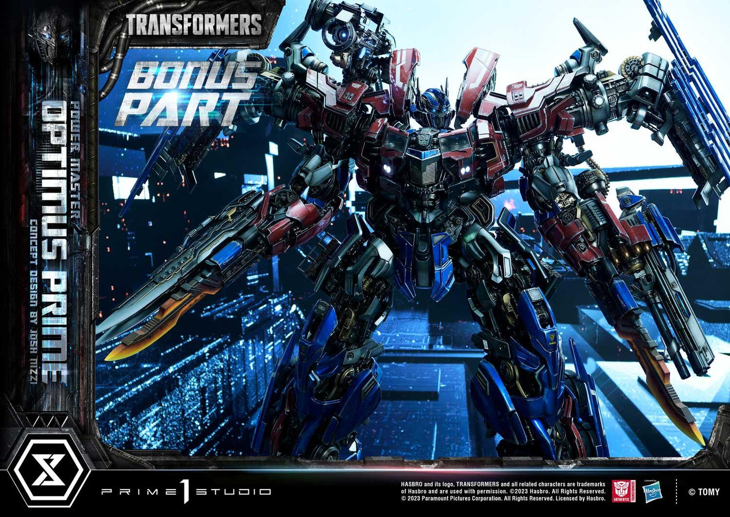 Prime 1 Studios Power Master Optimus Prime Ultimate Bonus-Version