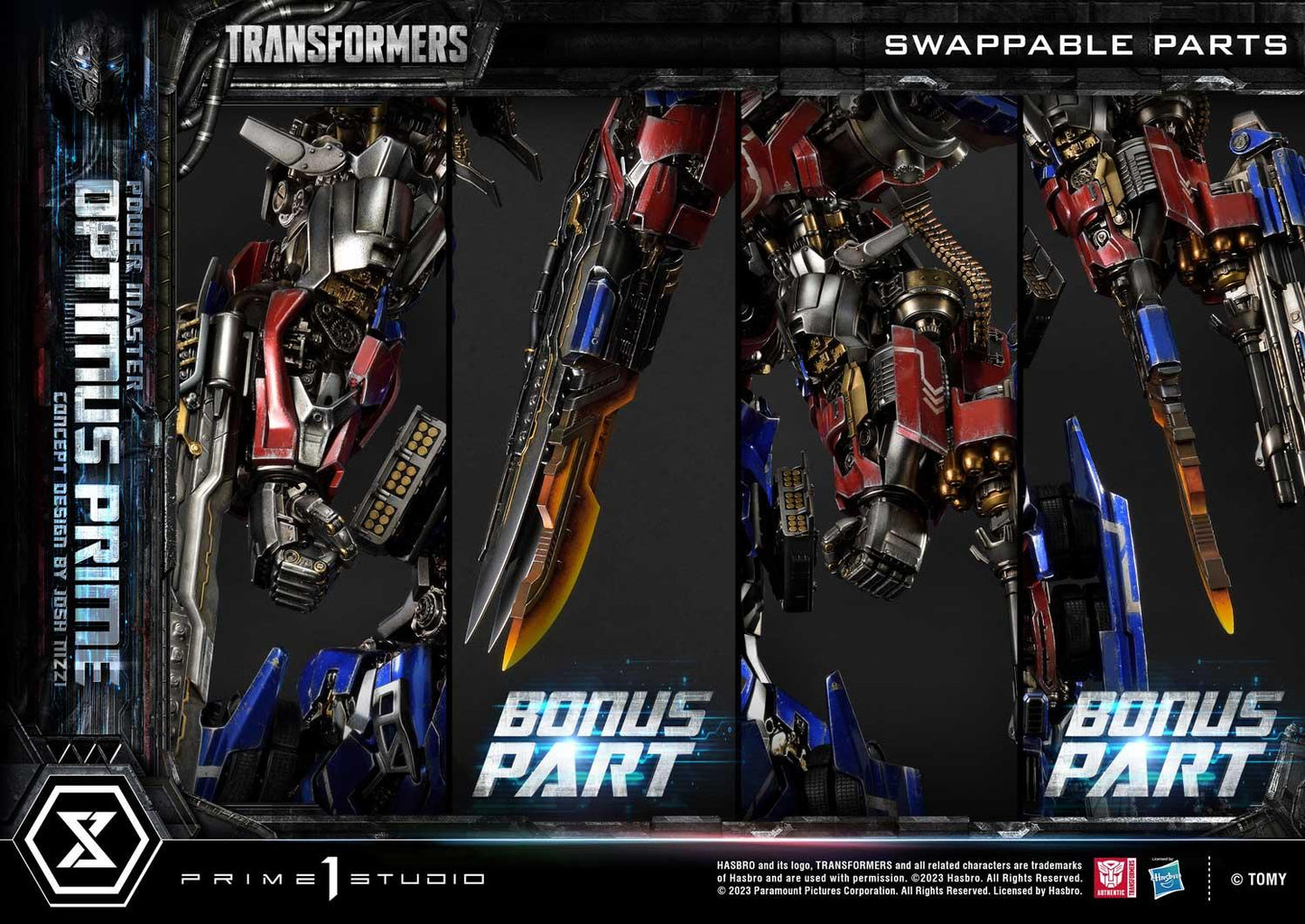 Prime 1 Studios Power Master Optimus Prime Ultimate Bonus-Version