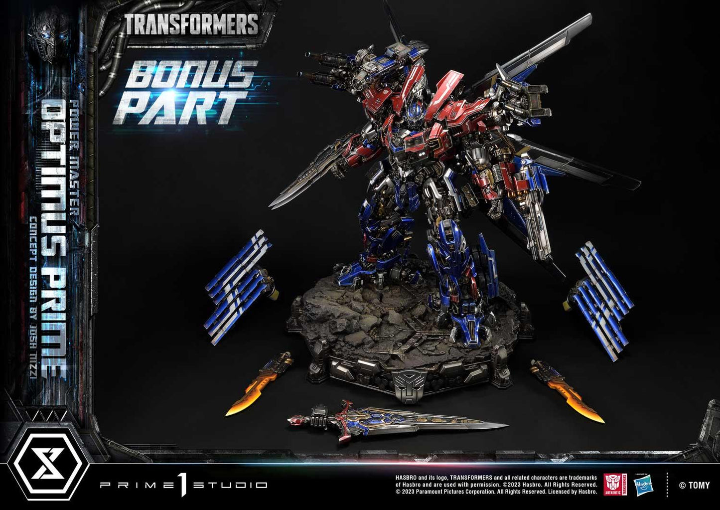 Prime 1 Studios Power Master Optimus Prime Ultimate Bonus-Version