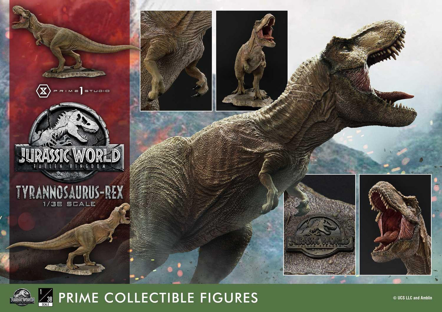 Tyrannosaurus-Rex (Jurassic World) von Prime 1 Studios