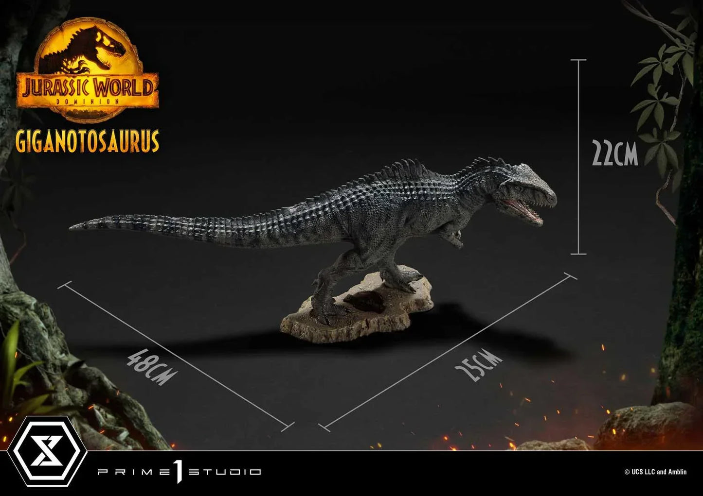 Giganotosaurus Jurassic World: Dominion (Film) von Prime 1 Studios