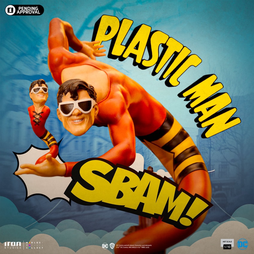 PLASTIKMAN 1:10 Skala Statue von Iron Studios