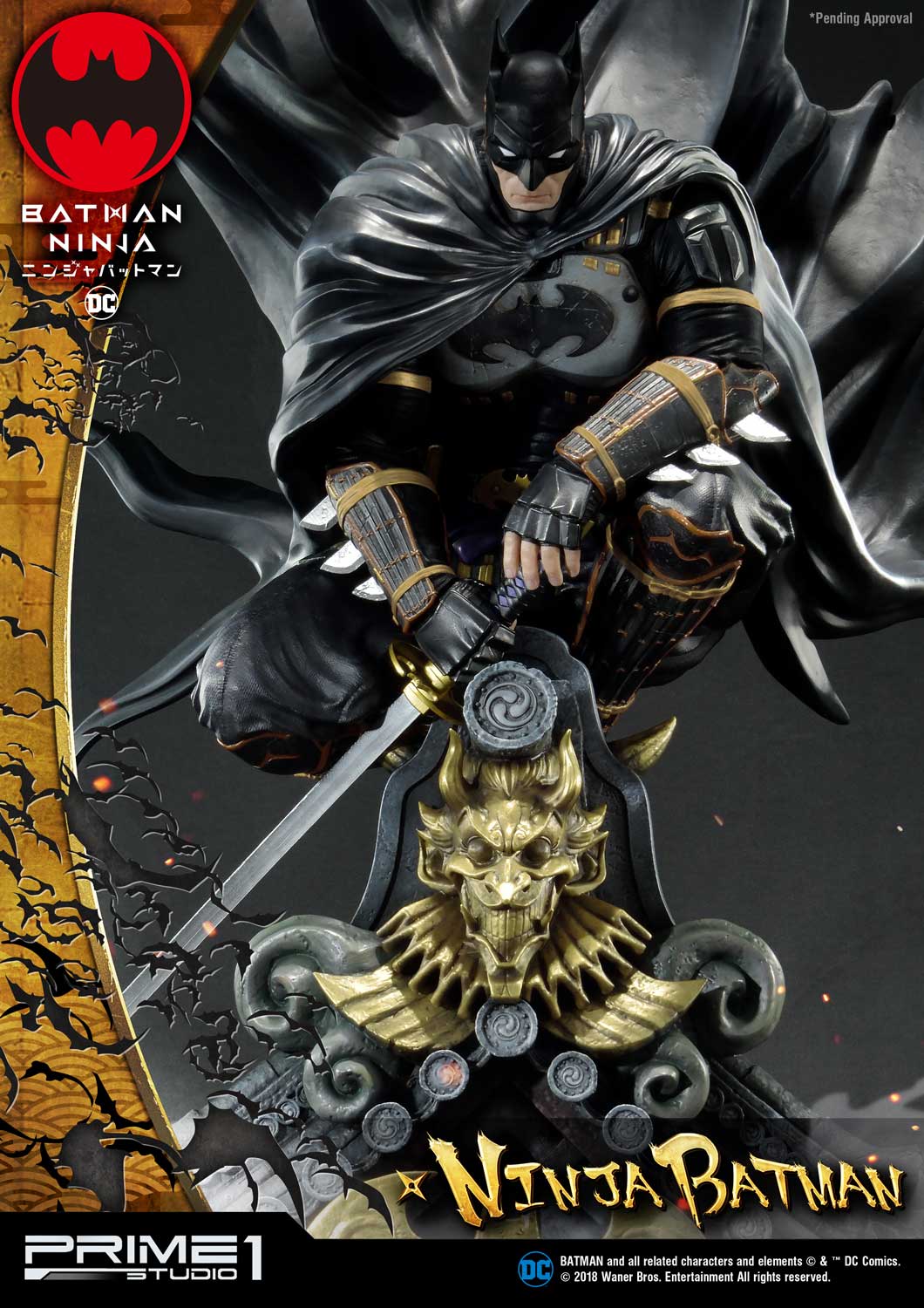 Ninja Batman Deluxe Version Statue von Prime 1 Studio