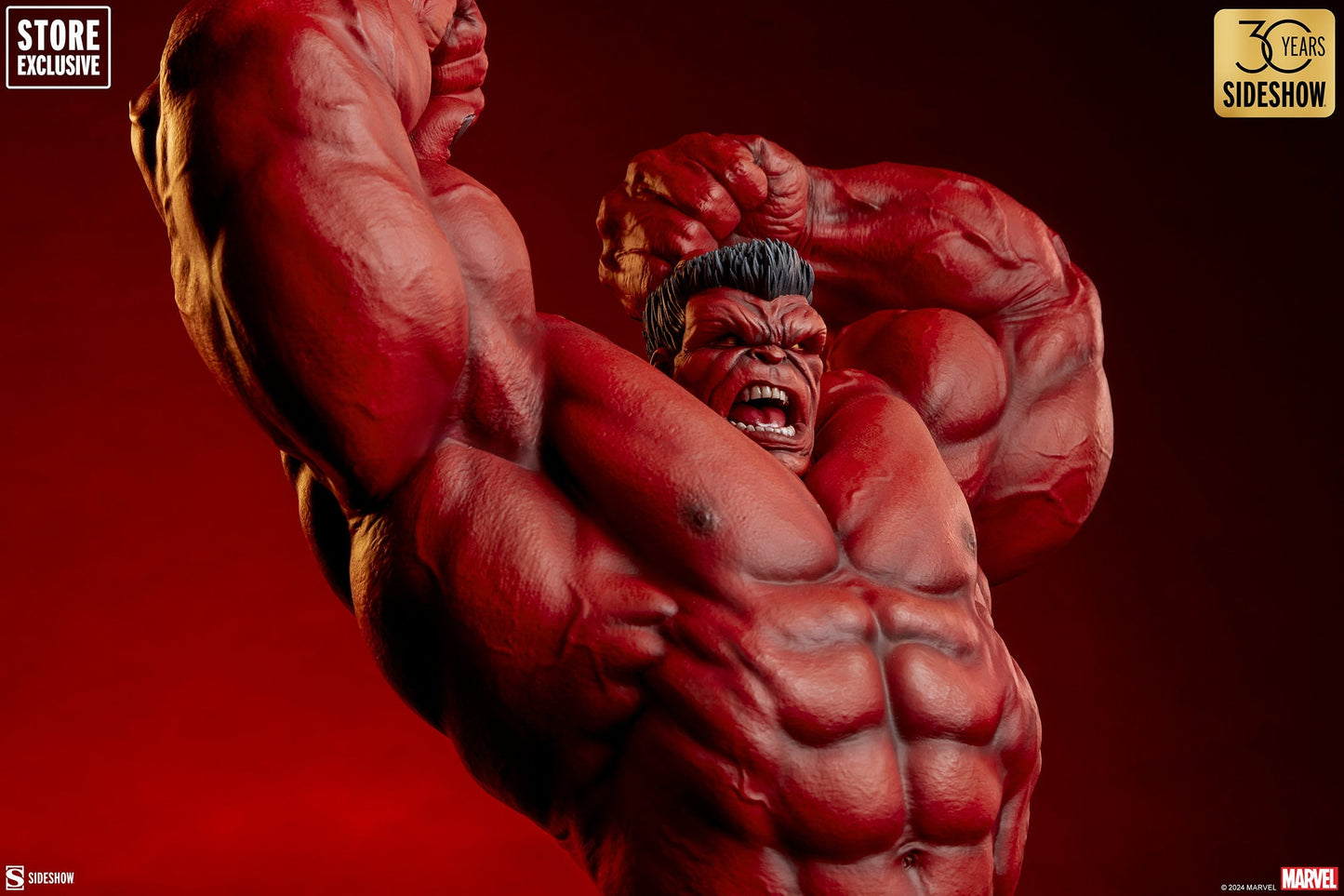 Roter Hulk: Thunderbolt Ross Premium Format Figur