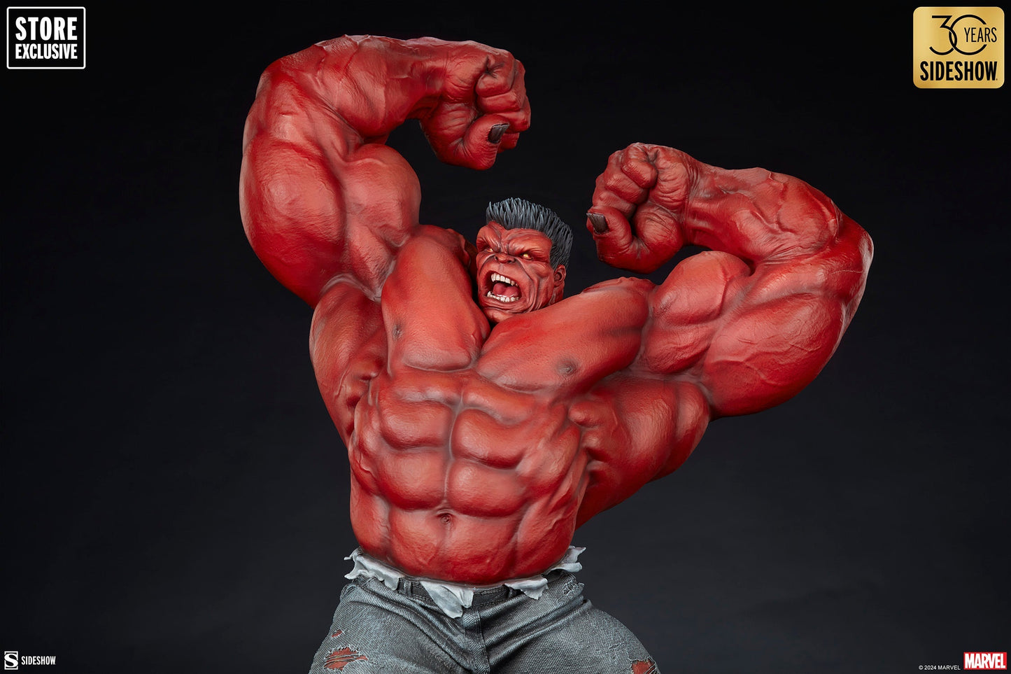 Roter Hulk: Thunderbolt Ross Premium Format Figur