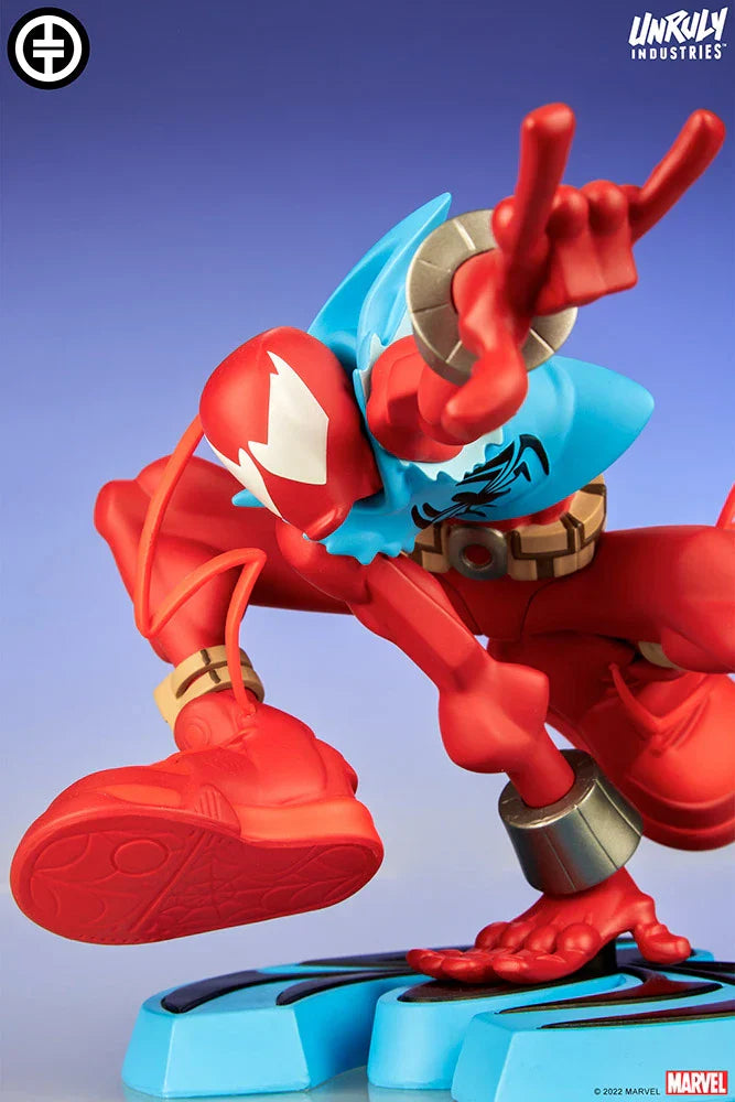 SCARLET SPIDER Designer Sammlerstatuette von Unruly Industries