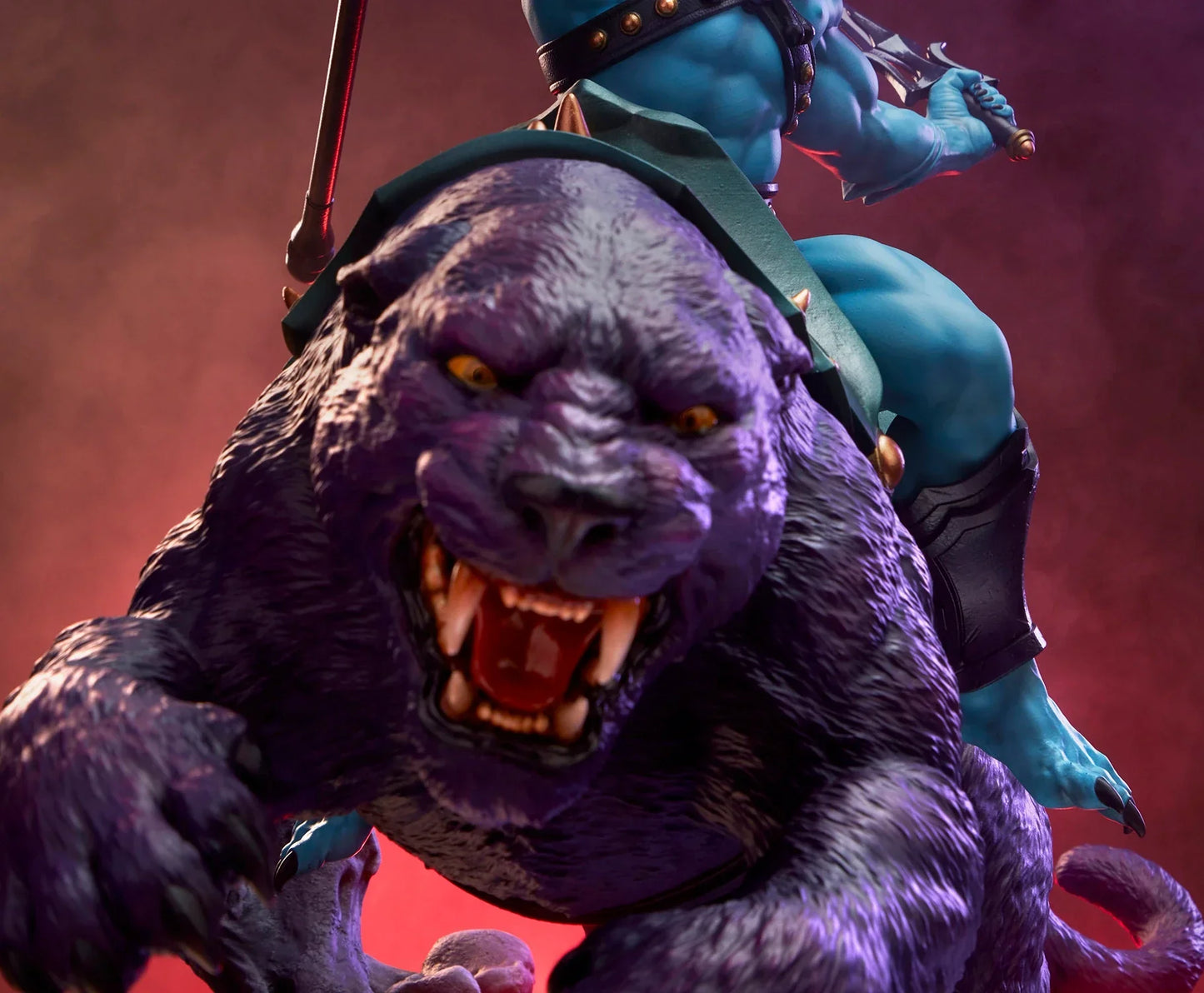 Skeletor & Panthor Classic Deluxe Statue von Tweeterhead