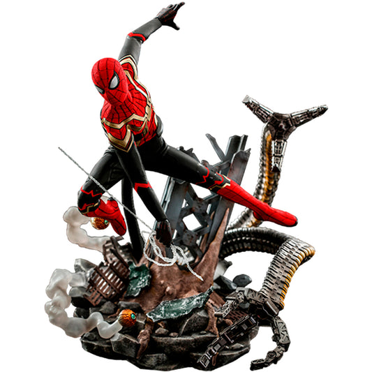 Deluxe Edition Spider-Man mit integriertem Anzug