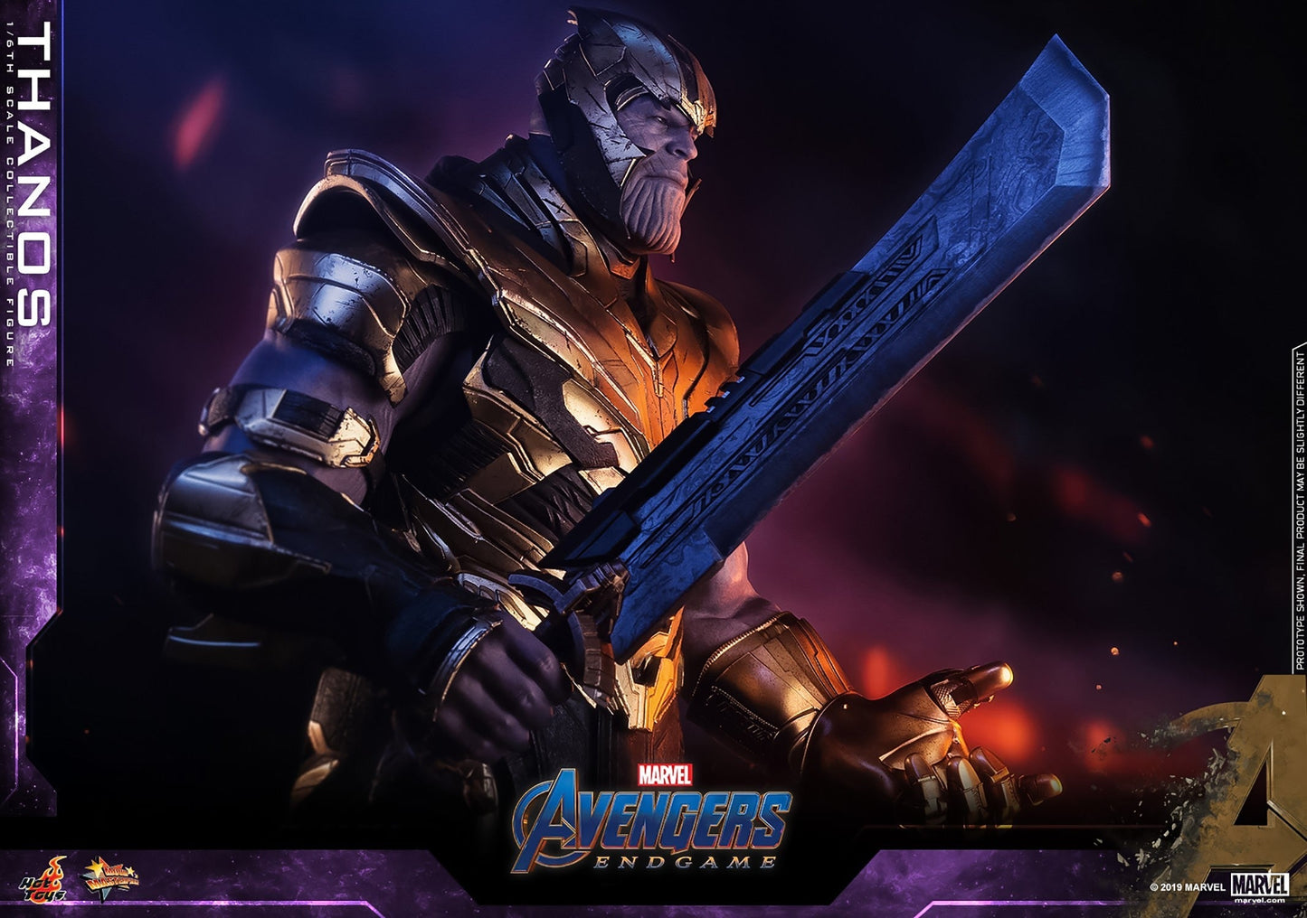 Thanos (Avengers: Endgame) Sixth Scale Figur von Hot Toys