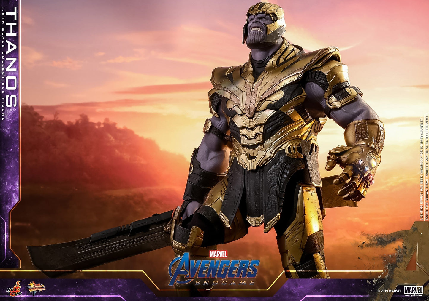 Thanos (Avengers: Endgame) Sixth Scale Figur von Hot Toys