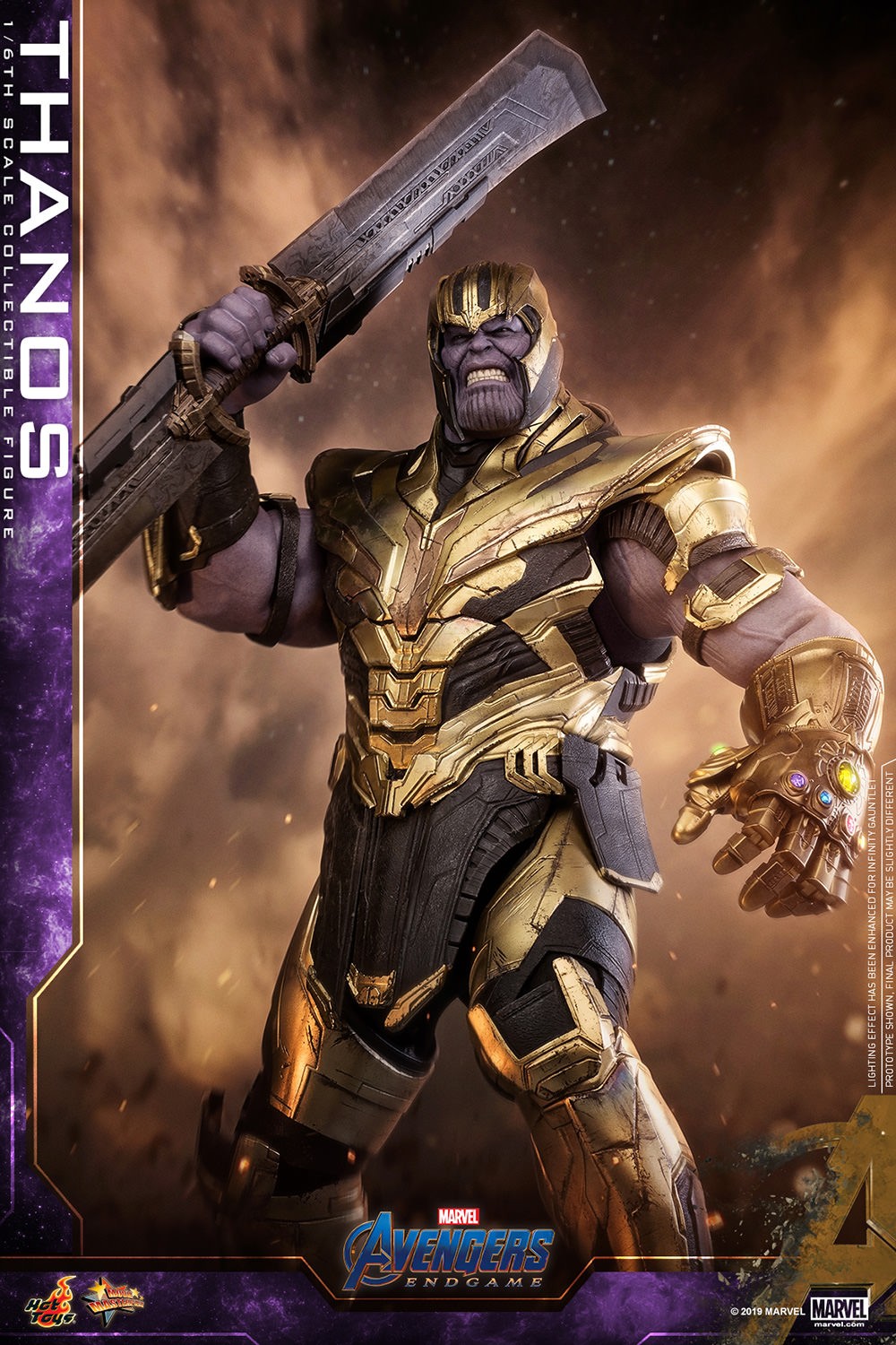 Thanos (Avengers: Endgame) Sixth Scale Figur von Hot Toys
