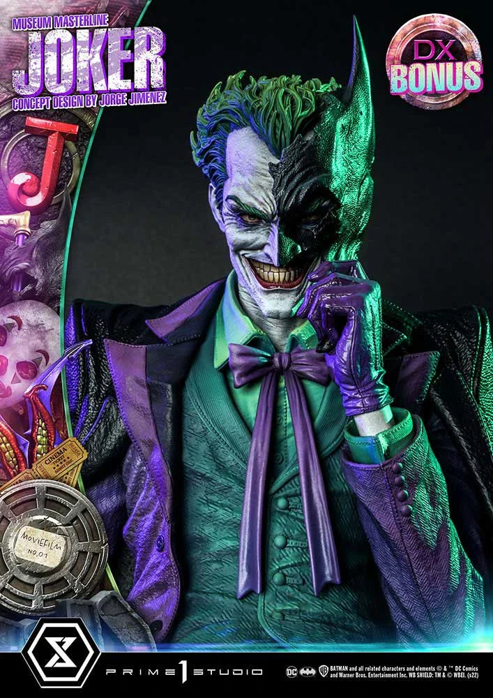 DER JOKER (DELUXE BONUS VERSION) 1:3 Maßstab Statue von Prime 1 Studio