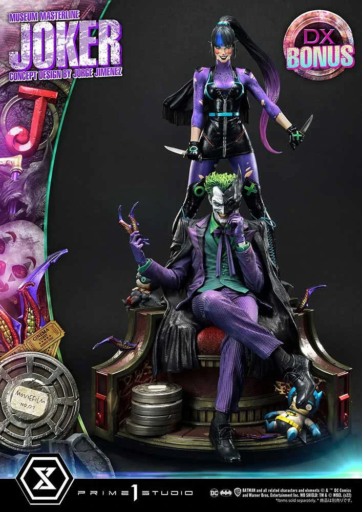 DER JOKER (DELUXE BONUS VERSION) 1:3 Maßstab Statue von Prime 1 Studio