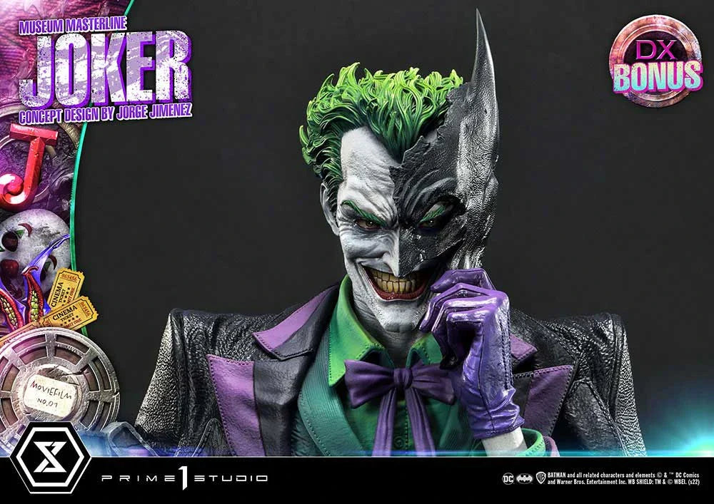 DER JOKER (DELUXE BONUS VERSION) 1:3 Maßstab Statue von Prime 1 Studio
