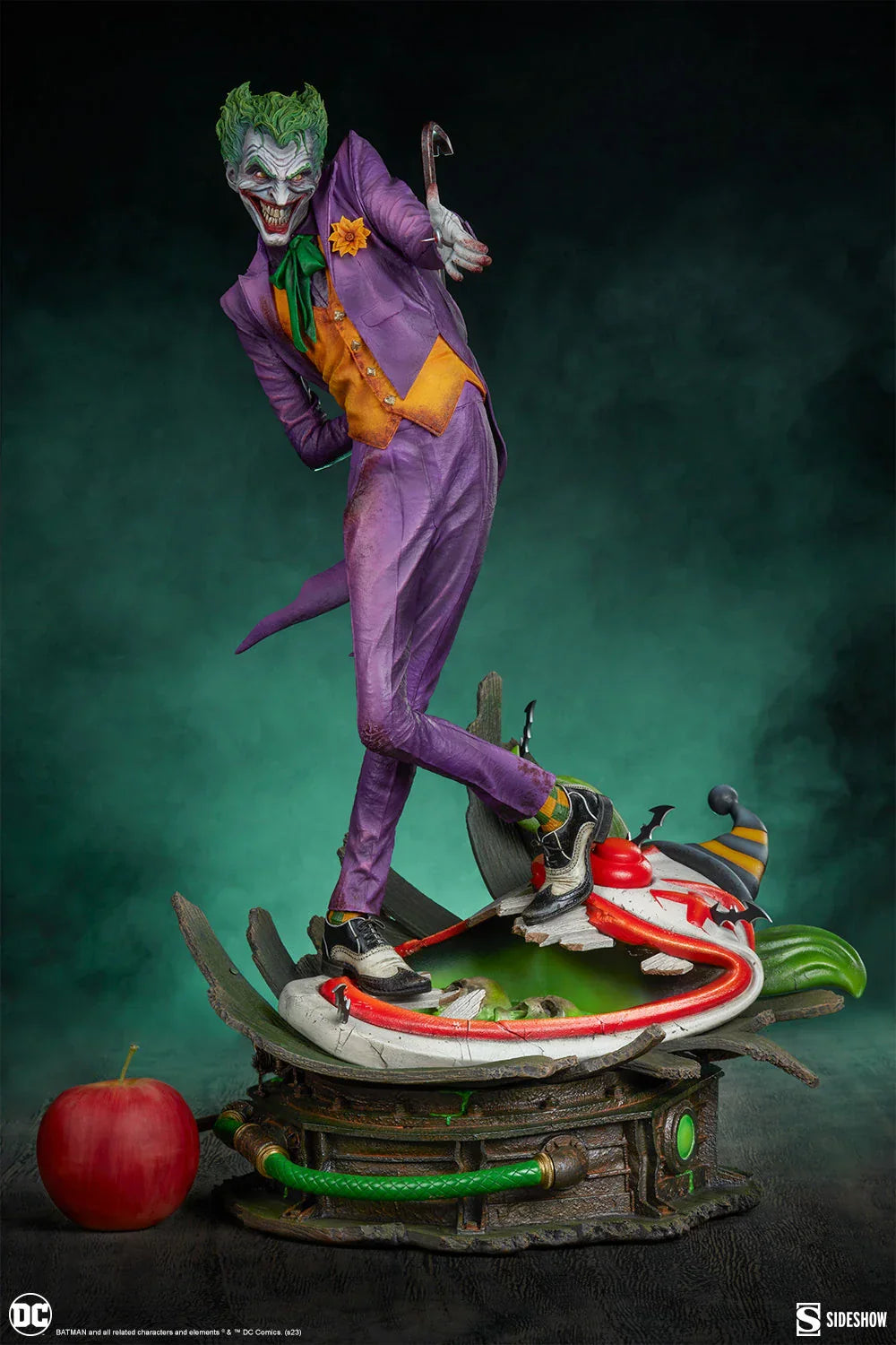 DER JOKER Premium Format Figur von Sideshow Collectibles