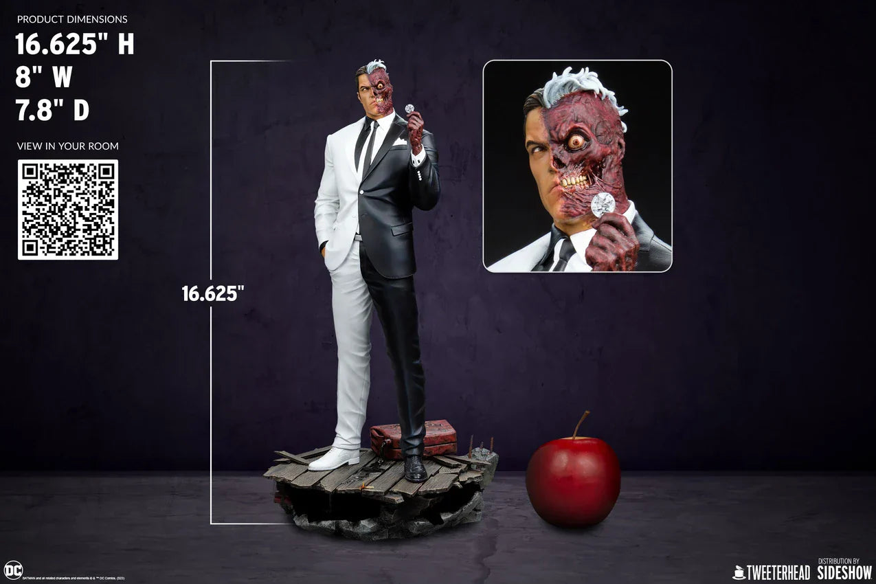 TWO-FACE Collector Sixth Scale Statue von Tweeterhead
