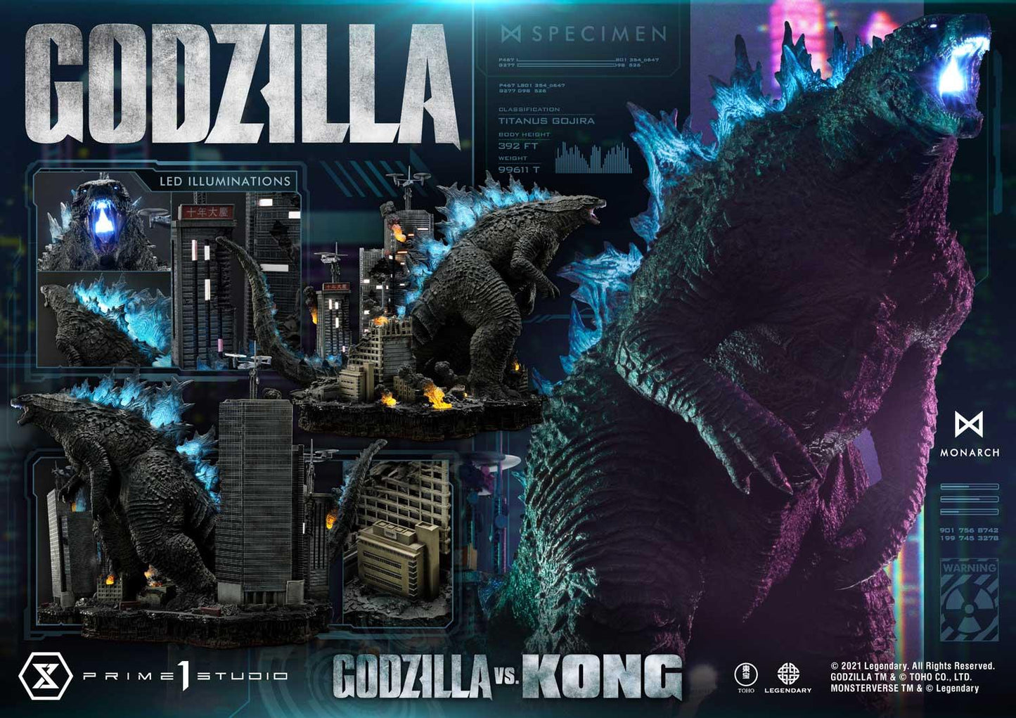Godzilla Final Battle Diorama von Prime 1 Studio