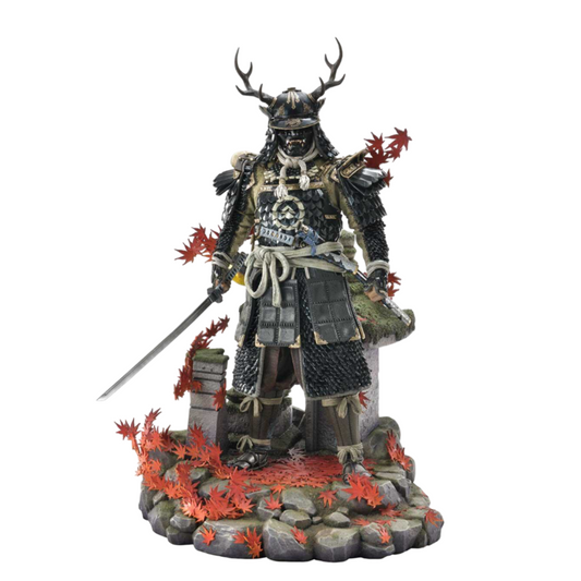 Ghost of Tsushima Jin Sakai Die Ghost Sakai Clan Rüstung Statue von Prime1 Studio