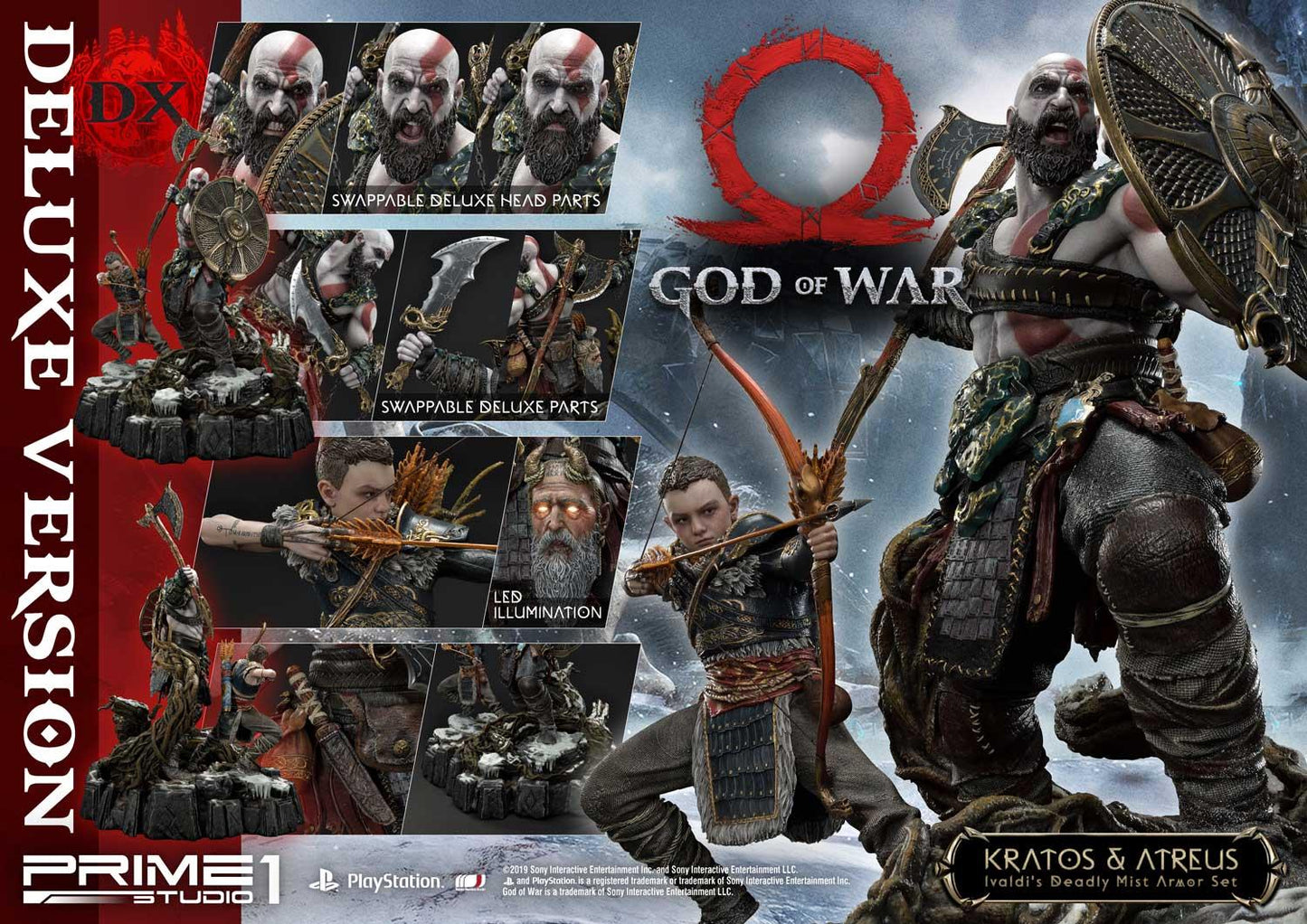 God of War Kratos & Atreus Lieblings-Ivaldi's Deadly Mist Rüstungsset Deluxe-Version