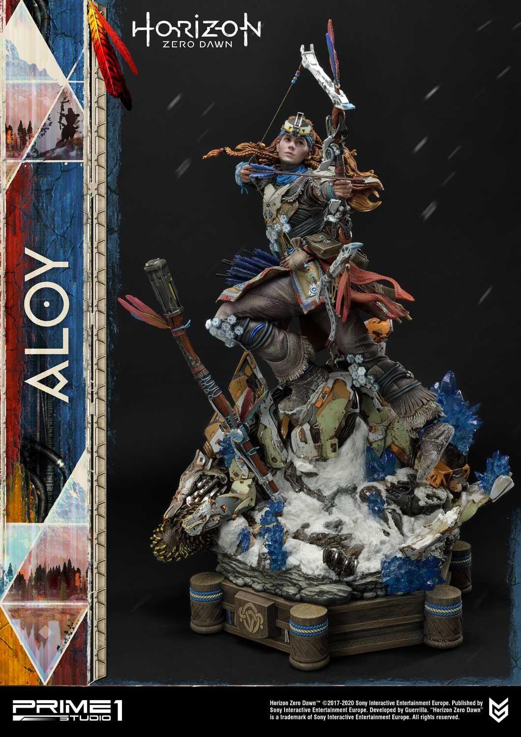 Horizon Zero Dawn Aloy Lieblings Shield-Weaver Rüstung von Prime 1 Studio