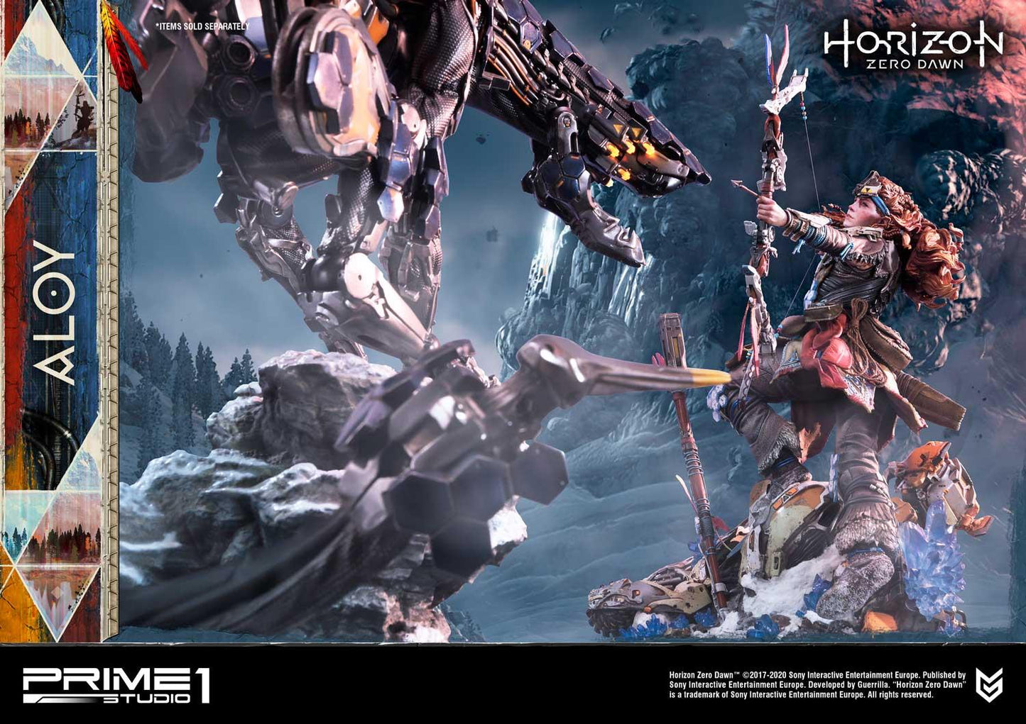 Horizon Zero Dawn Aloy Lieblings Shield-Weaver Rüstung von Prime 1 Studio