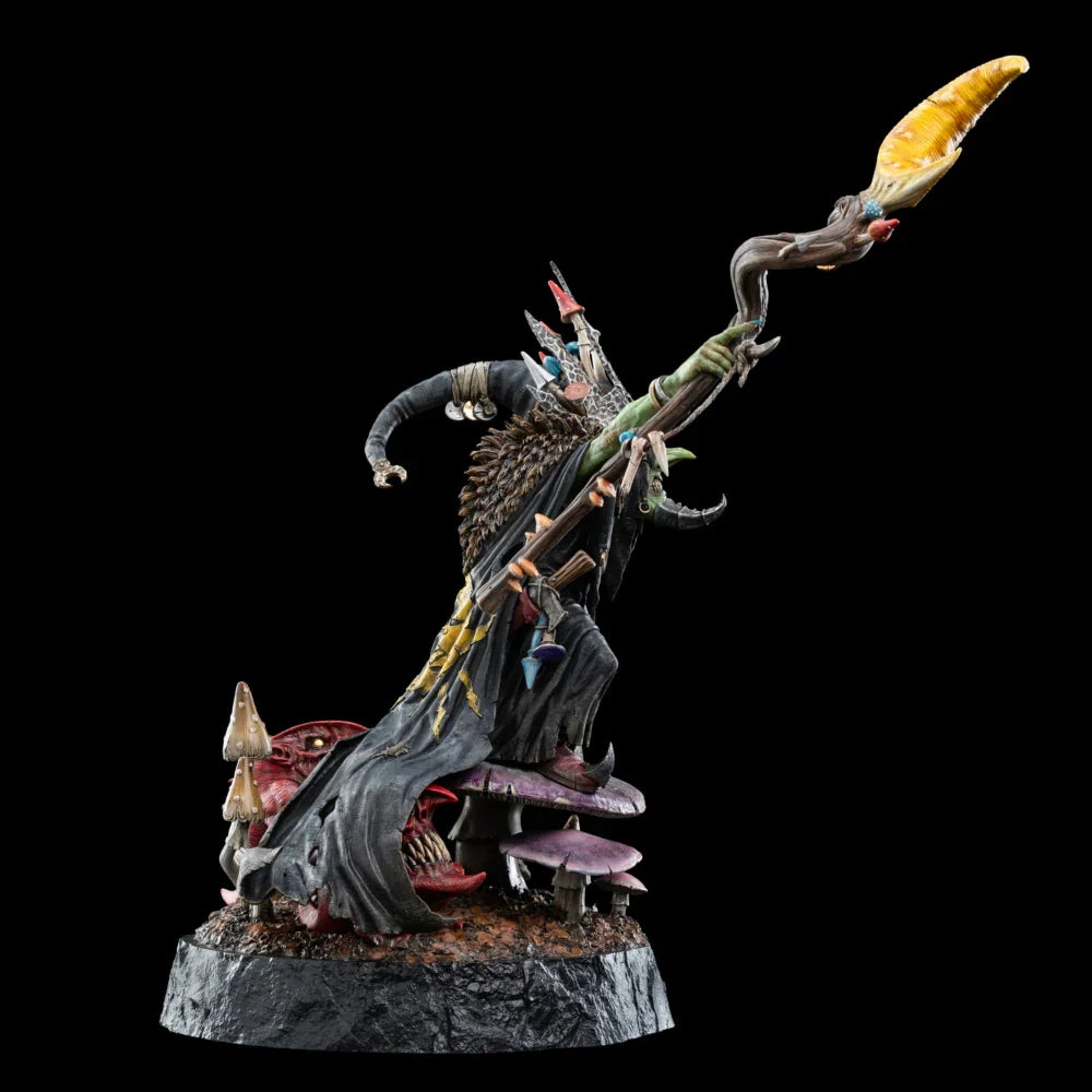 Warhammer 40k Skragrott Der Loonking Limitierte Auflage Statue von Weta