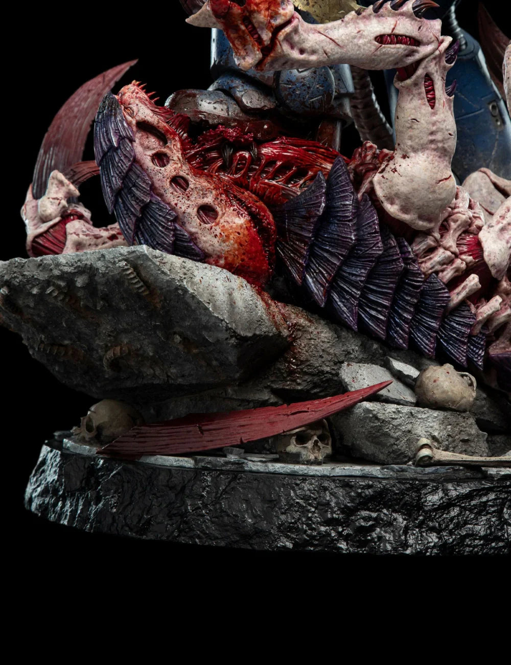 Warhammer 40k Skragrott Der Loonking Limitierte Auflage Statue von Weta