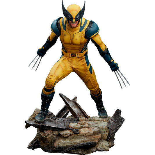 Viertelmaß Wolverine Statue