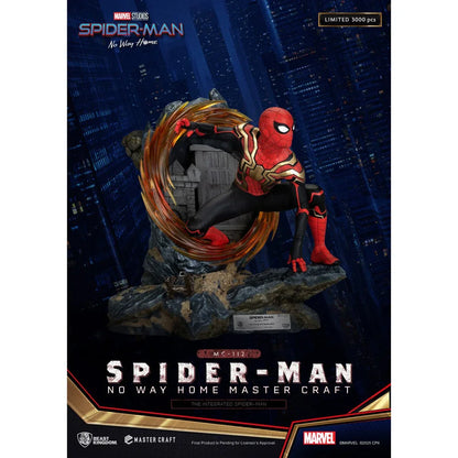 Spider-Man: No Way Home Die Integrierte Spider-Man MC-112 Master Craft Statue