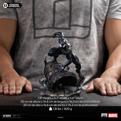 Spider-Man Black Bds Art Statue von Iron Studios