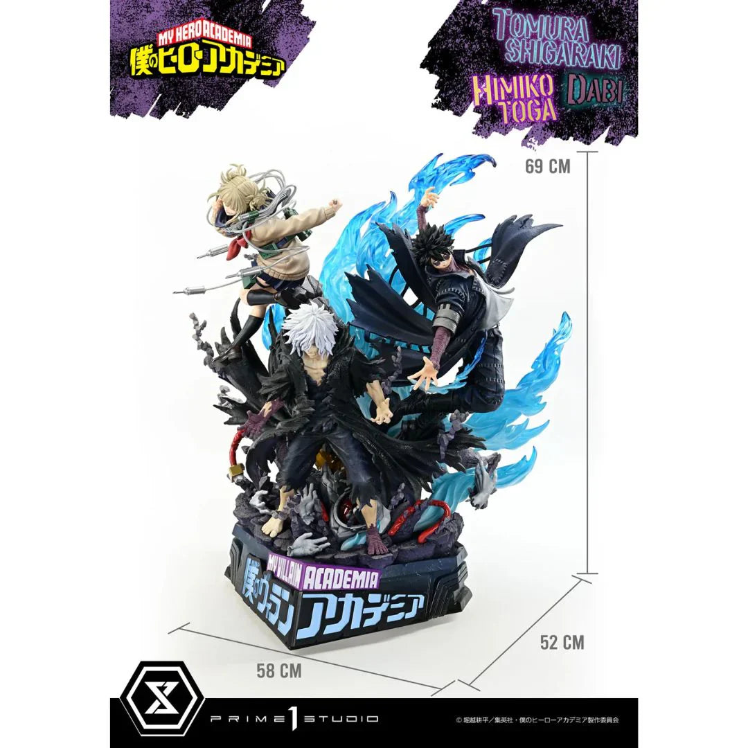 Tomura Shigaraki, Dabi und Himiko Toga (Deluxe-Version) von Prime1 Studio