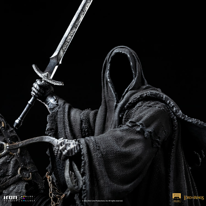 Nazgûl auf Pferd Deluxe Die Herr der Ringe Kunst-Skala Statue