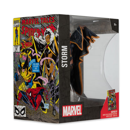 Storm (Marvel Tales Ft. Spider-Man und die X-Men) Sammlungsfigur mit Szene von McFarlane