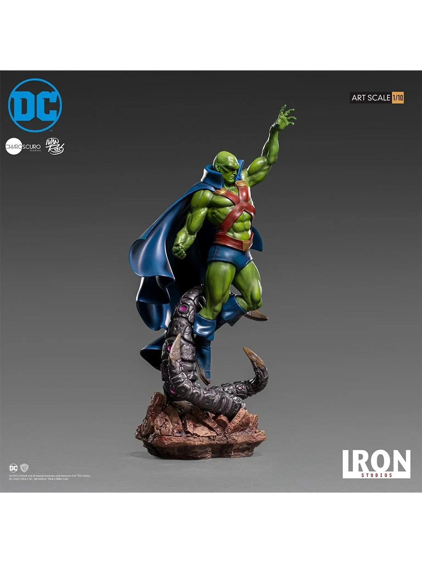 Martian Manhunter von Iron Studios