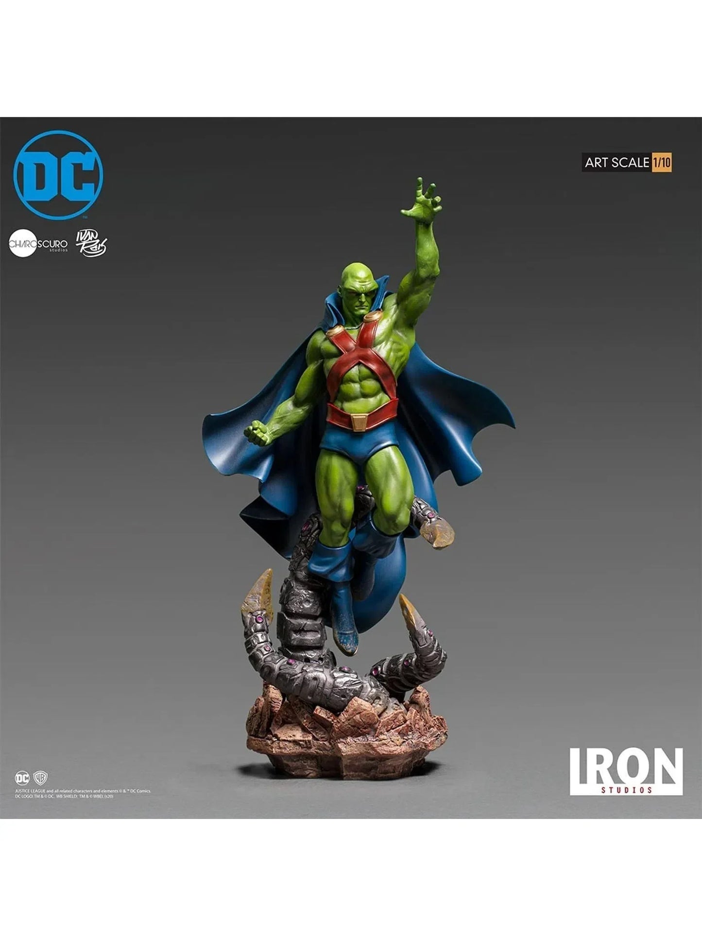 Martian Manhunter von Iron Studios