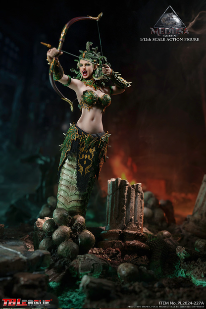 Medusa mit Schwanz (Grün) Actionfigur von TBLeague