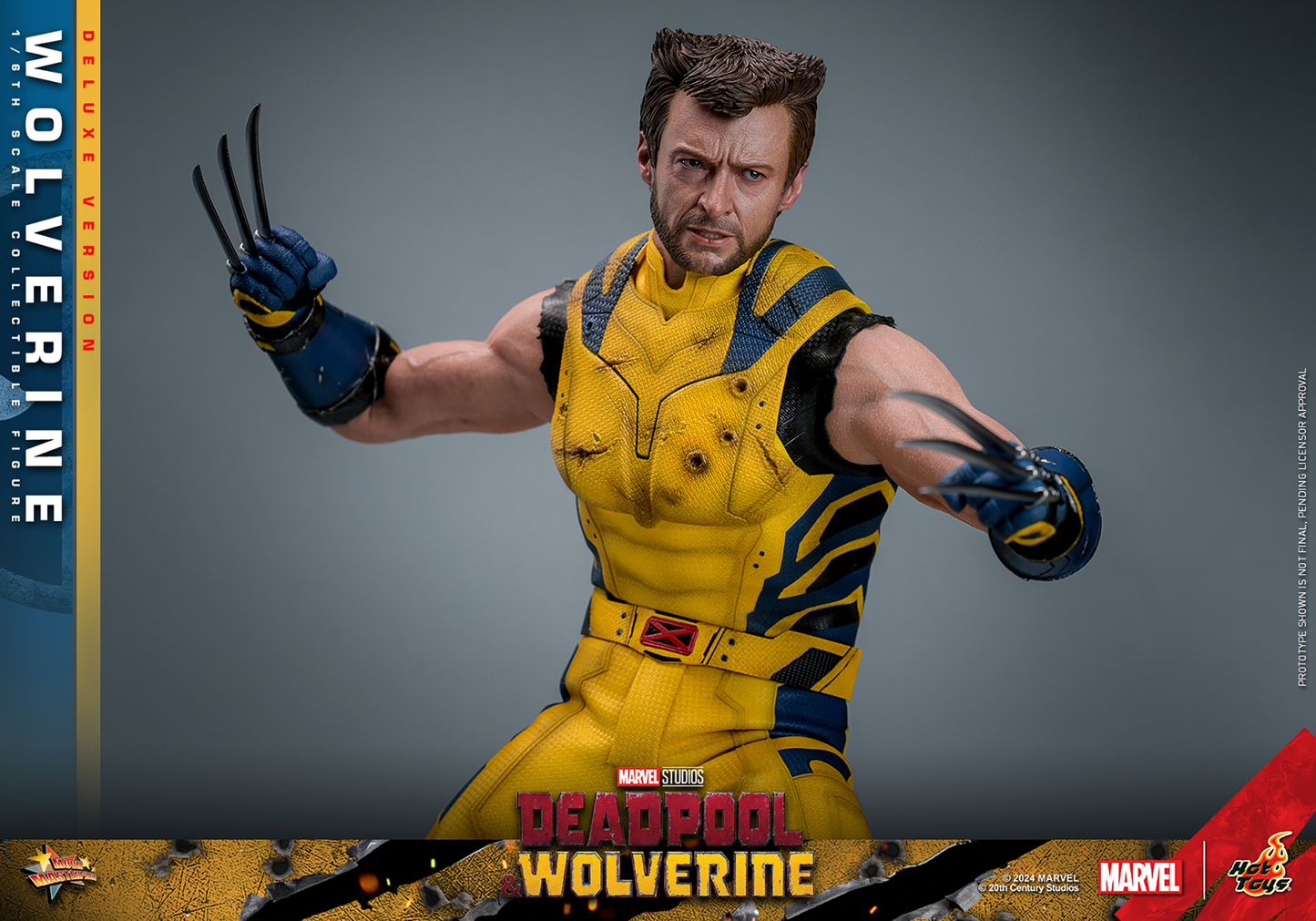 WOLVERINE (DELUXE VERSION) Sechster Maßstab Figur von Hot Toys