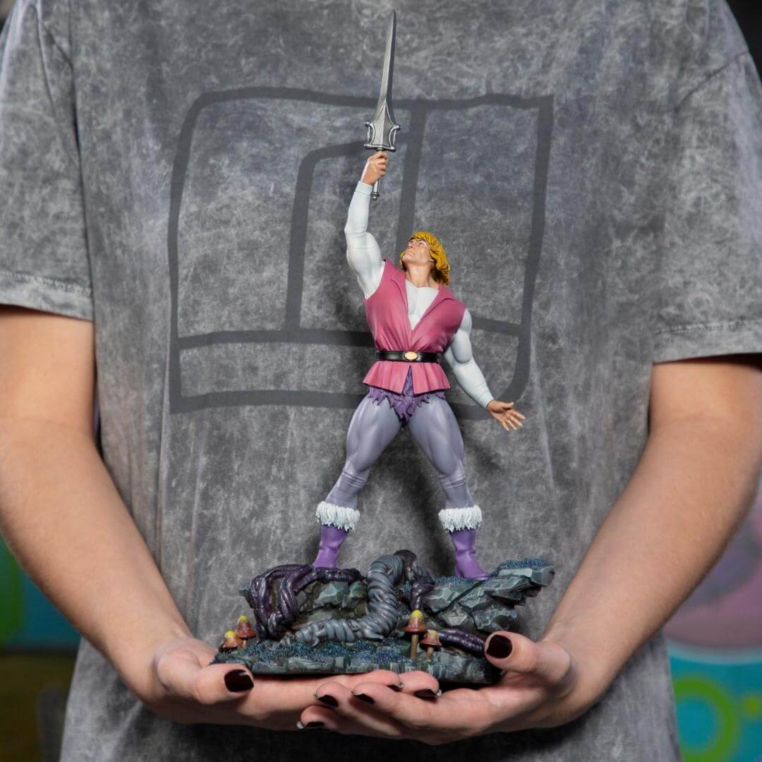 Prinz Adam 1/10 He-Man Statue von Iron Studios
