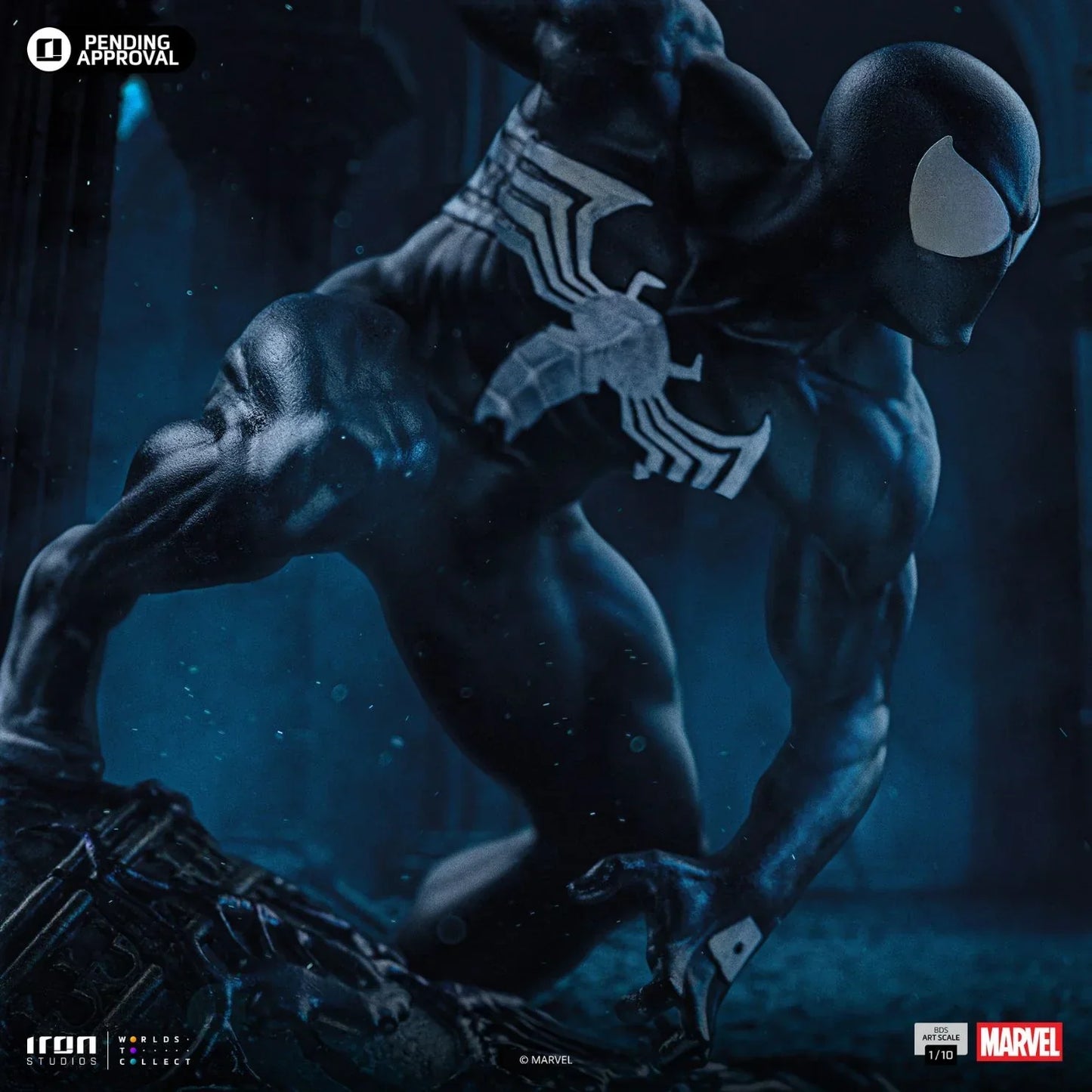 Spider-Man Black Bds Art Statue von Iron Studios