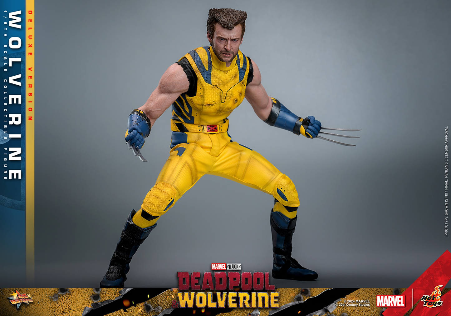 WOLVERINE (DELUXE VERSION) Sechster Maßstab Figur von Hot Toys
